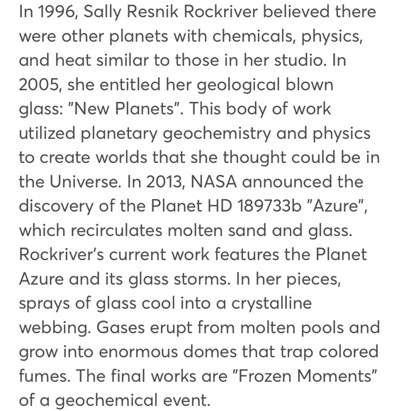 🌄SOLD🌄Sally Rockriver Geological Sculptures - Picture 7 of 8